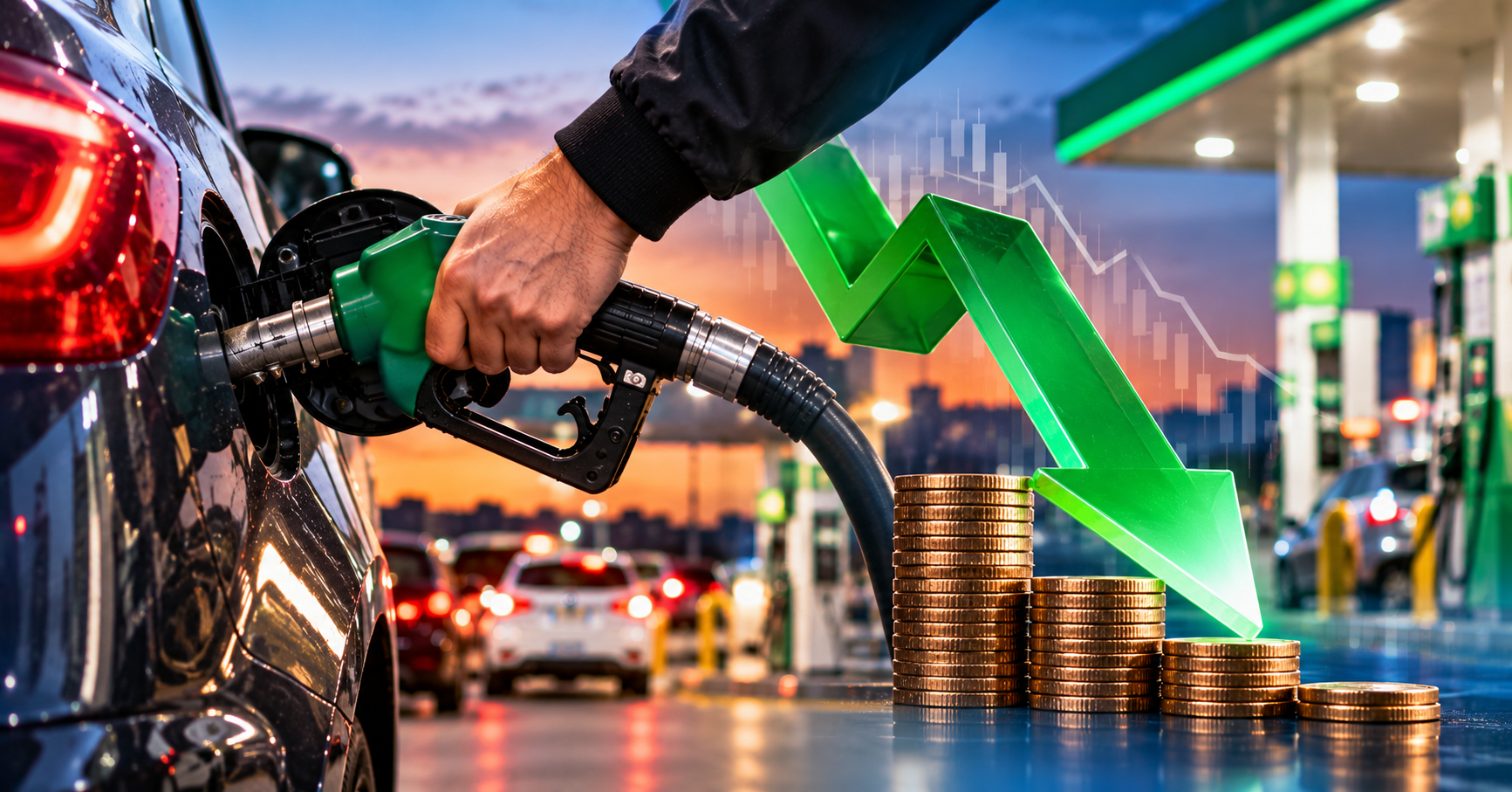 Motorine bir indirim daha geldi: Tabelalar gece yarısı değişti