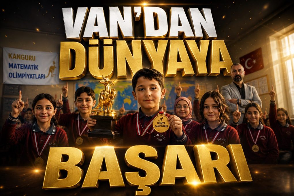 Vanlı Öğrenciler Matematik Olimpiyatlarında Dünya Şampiyonu Oldu